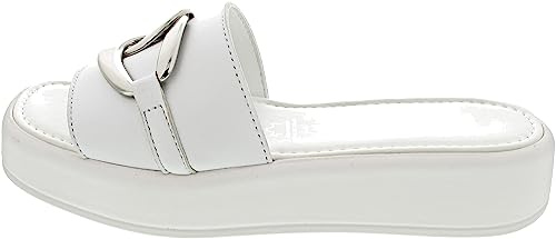 MARCO TOZZI Damen Pantolette, Keilabsatz, aus hochwertigem Leder, ideal für Business und Freizeit