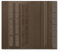 DEQORI Herdabdeckplatte Glas | einteilig 60x52 cm | Unifarben - Braun | Ceranfeld Abdeckplatte für Küche | Herd-Abdeckung universal | Glasplatte & Schneidebrett für Kochplatten