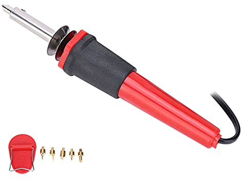 Saldatore elettrico, Penna Bruciante Incisione Intaglio Legno Set Incisione Pistola per Intaglio in Legno Strumento di Pirografia 40W AC110V (Spina europea