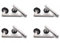Schartec® Türklinke Avery 4er Set Edelstahl für Innentür Drückergarnitur Zimmertüren Türgriffe Türklinken Türbeschläge