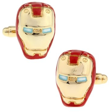Cufflinks For Men 1 Pair Of Iron Man Cufflinks Men'S French Shirt Suit Cufflinks