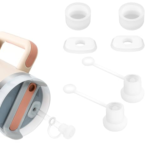 Lot de 2 bouchons anti-fuite pour tasse Stanley 1,2 l/40 oz, accessoires anti-fuite pour tumbler Stanley 1.0/2.0