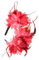 GALPADA halloween haarschmuck halloween kopfschmuck kronkorken Halloween-Accessoire rotes Stirnband Tag der Toten Kopfschmuck mexikanischer haarschmuck Halloween-Blumen-Stirnband Stoff