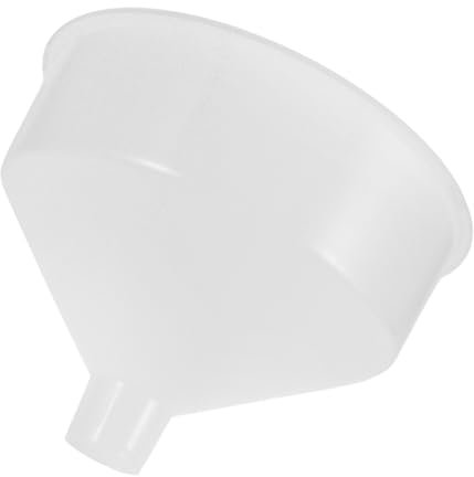 PRETYZOOM Embudo Grande Para Botellas y Conservas, Embudo De Plástico Pared Pesada, Boca Ancha, Para Líquidos Alimentarios, Uso Cocina y Bar, Diseño Desmontable Para Fácil Limpieza