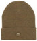 KnowledgeCotton Apparel Beanie Wolle Mütze, Dark Olive dunkelgrün
