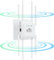 Répéteur WiFi,WiFi Amplificateur,2024 Nouveau WiFi Extender,Repeteur WiFi Puissant sans Fil avec 8 Antennes et LAN Port Ethernet,Routeur/répéteur/AP,Compatible avec Toutes Les Box Internet (Blanc)