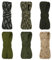 6 corde Paracord da 10 metri, corda da arrampicata, 7 fili di nylon, corde di sopravvivenza all'aperto con resistenza alla rottura di 250 kg, per campeggio, collare per cani, portachiavi, accessori
