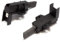 Balais de charbon 5 x 12,5 x 32 mm avec corps 97916670 pour machines à laver BEKO, CANDY, SMEG