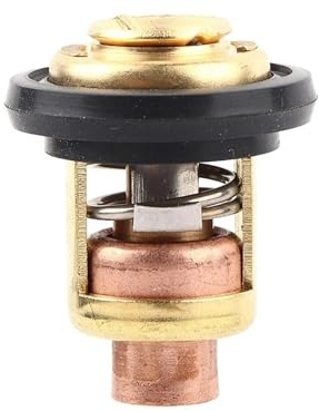 GPJTJROL For Yamaha 6F5-12411 6F5-12411-00 6F5-12411-01 6F5-12411-02 6F5-12411-03 Thermostat 60 Degrees 2 Stroke 9.9-55HP Outboard Motor