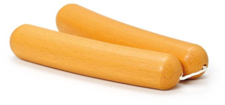 Erzi 15074 Wiener Würstchen, Paar aus Holz, Kaufladenartikel für Kinder, Rollenspiele