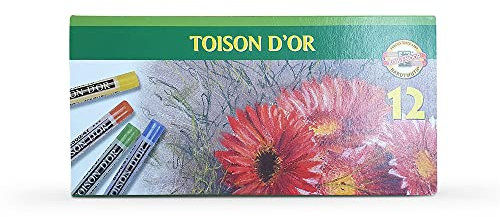 KOH-I-NOOR 8512 Pastellkreide - 12 Farben