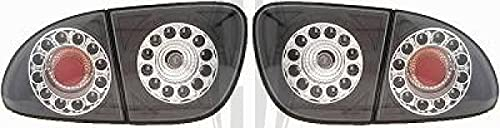 in.pro. 7431998 HD Rückleuchten LED klar Seat Leon 99-05, schwarz