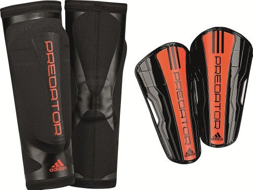 adidas Schienbeinschoner Predator Pro Moldable, black/warning, XL, X16840