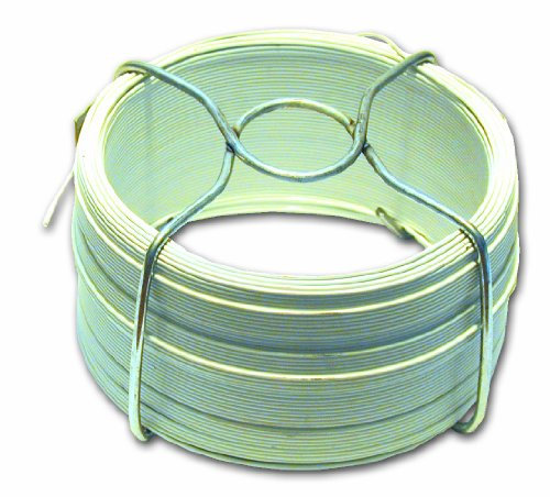 Filpack FGB14 Hilo de acero plastificado - Diámetro exterior 1,4 mm - Largo 30 m - Blanco