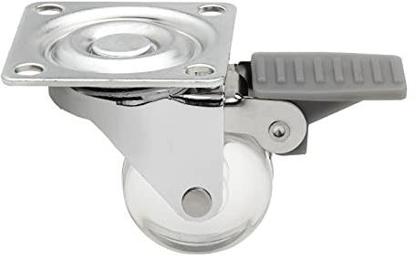 SOTECH Möbelrolle transparent Ø 35 mm mit Bremse