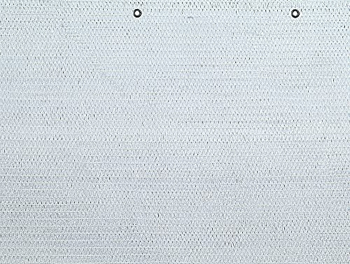 VERDELOOK White Master, Gerüstschutzgewebe mit Ösen, 1,8x25 m, weiß