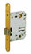 Tesa Assa Abloy 134U5RHL Picaporte Unificado Para Puertas de Madera Latonado Entrada 50 mm, Frente Redondo 134U