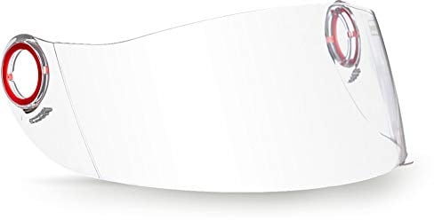 Soxon® SOXON-Visor „ST-666“ · Helm-Visier · Motorrad-Helm Roller-Helm Jet-Helm Visiere Ersatz-Visier Zubehör Klapp-Helm Soxon Moto Armor · Clear Dark Chrome Rainbow