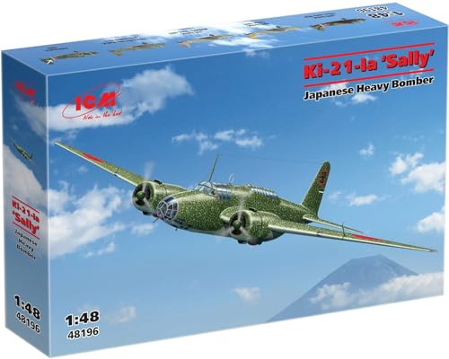 ICM 1:48 - Ki-21-Ia Sally Japanischer schwerer Bomber