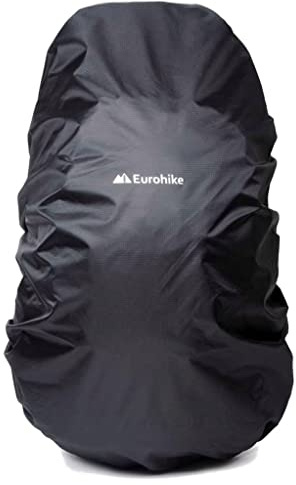 Eurohike Water Repellent Rucksack Cover 55-75L, Black, One Size