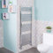 NRG 1500x600 Straight Central Heating Towel Rail Bathroom Heated Rad Radiator Chrome