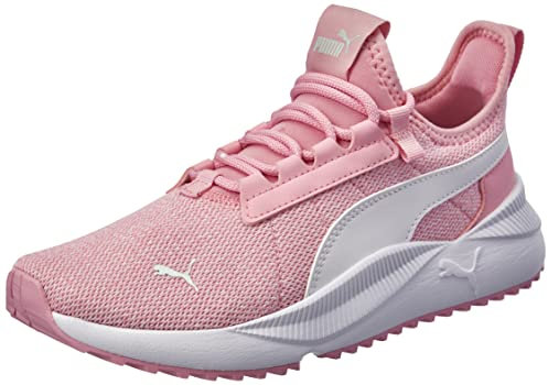 PUMA Pacer Easy Street Jr Sneaker, Prism PINK White-Soothing Sea, 37.5 EU