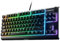 SteelSeries Apex 3 TKL RGB Gaming Keyboard - Tenkeyless Compact Form Factor - 8-Zone RGB Illumination - IP32 Water & Dust Resistant - Whisper Quiet Gaming Switch - Grade Gaming Anti-Ghosting