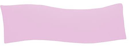 Dukal | Bezug für Billerbeck Sinus Seitenschläferkissen | 30x130 cm | aus hochwertigem DOPPEL-Jersey | 100% Baumwolle | Farbe: Flieder