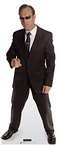 Advanced Graphics Agent Smith Pappaufsteller in Lebensgröße – The Matrix (1999 Film)
