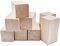 Thiecoc Basswood Carving Blocks Set - 8 Pcs, 10x5x5 cm, Whittling Wood Blocks for Carving