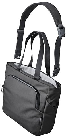 ALPAKA Bravo Tote Bag for 16 Inch MacBook Pro – Weatherproof 16 Inch Laptop Briefcase for Men & Women, Work Travel Tote (Black)