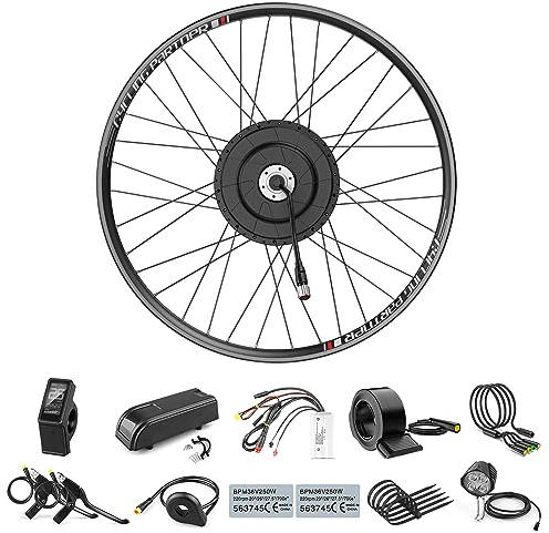 Bafang 750W 48V G0900 EBike Umbausatz Hinterrad Nabenmotor für 26 Elektrofahrräder Umbausatz Hinterradmotor Elektrofahrrad Radumbausatz, Ohne Batterie, DM03 Anzeige