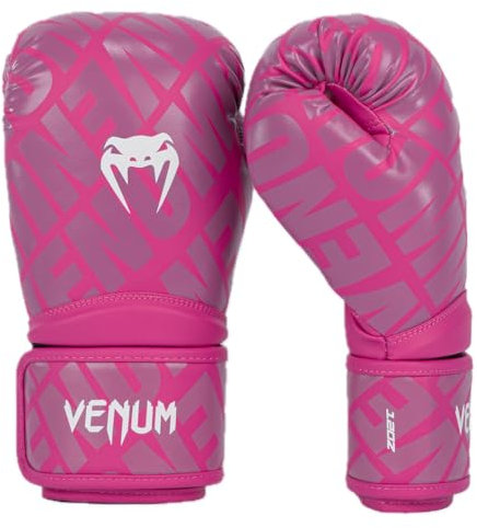 Venum Contender 1.5 XT Guanti da Boxe - Bianco/Rosa - 16 Oz