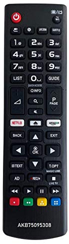 Ersatz LG TV Fernbedienung für AKB75095308