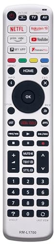 Riry Remplacement Universal Panasonic remote control Suitable for all Panasonic TVs
