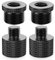 Rigych Mic Stand Adapter 5/8 Female to 3/8 Male & 3/8 Female to 5/8 Male Thread Screw Adapter for Microphone Stand Mic Mount Tripod Stand 4 Pcs
