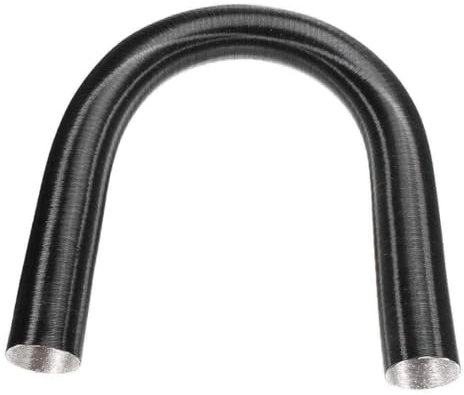 Warme Heizungskanäle Rohrfahrzeugluftluft Ducting Schlauchablüftung, 60 mm Auto Aluminiumfolie Autoheizungs Kanalluftluft Ducting Schlauch kompatibel mit Webasto, Heizungskanalrohr kompatibel