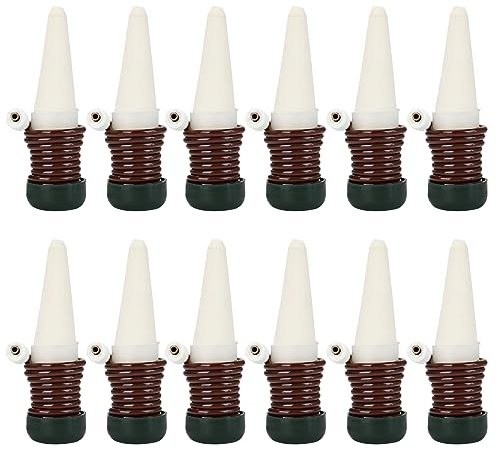 BRISKORE Lot de 12 distributeurs d'eau automatiques pour plantes d'intérieur et plantes - Distributeur d'eau pour plantes d'intérieur et fleurs
