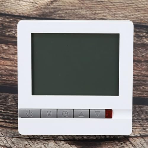 Gestion efficace de l'énergie avec thermostat LCD pour systèmes de chauffage au sol à eau et électrique (B)
