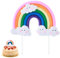 Regenbogen Cake Topper Tortendeko Junge Torte Tortendeko Geburtstag Wolke Cake Topper Regenbogen Motiv Kuchendeko Für Mädchen Junge Hochzeit Party Dekorationszubehör