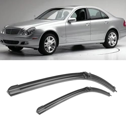 Generisch Auto-Frontscheibenwischerblatt, Für Mercedes Benz E-Klasse W211 2003-2009, Scheibenwischerblatt Ersatzblätter Frontscheibenwischerblattsatz