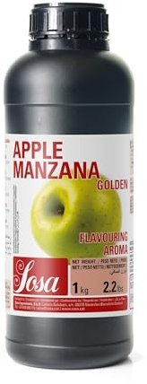 SOSA Aroma natural de Manzana golden- Hidrosoluble - Formato 1kg - Uso alimentario