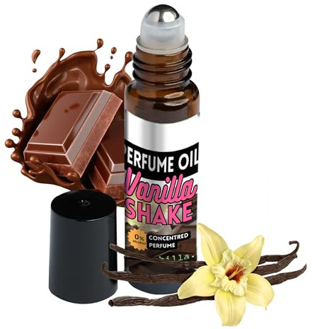 Profumo in Olio | Roll-On - 6ml | Fragranza Vanilla - Intenso e Duraturo | Unisex - Senza Alcol | Ideale per Pelli Sensibili | Pratico da Portare Ovunque | Essenza Naturale Made in Italy