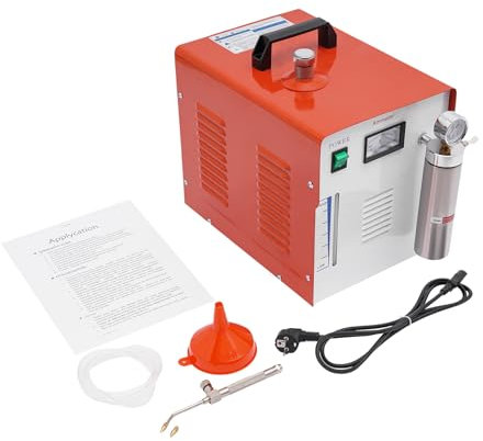 HG60B - Lucidatore a fiamma acrilica, generatore di fiamma HO ossigenato, lucidatore acrilico, generatore di fiamma a gas HHO