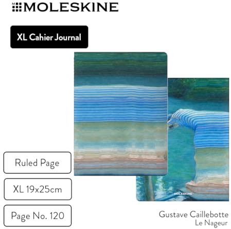 Moleskine Impressionismus Cahier XL, blanko, weicher Einband