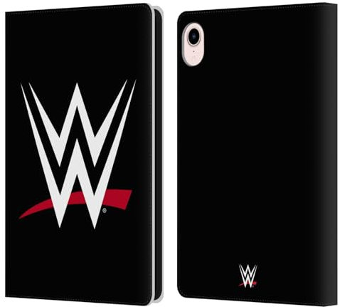 Head Case Designs sous Licence Officielle WWE Principal Logo du Programme Télévisé Étui Portefeuille en Cuir Compatible avec Apple iPad Mini (2021/2024)