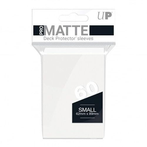 Ultra Pro 84022 - Small Sleeves - Matte - 60, weiß