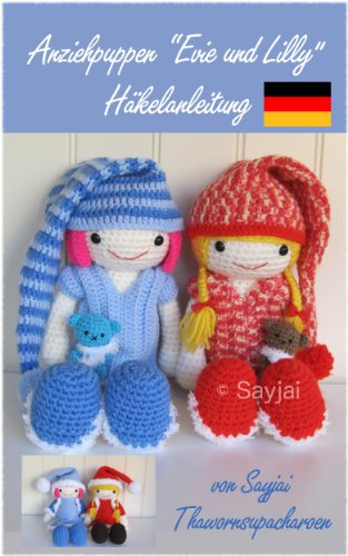 Anziehpuppen Evie und Lilly Häkelanleitung