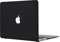 TECOOL Cover compatibile con vecchio MacBook Air 13 Pollici 2010-2017 (A1466 1369), Custodia Rigida Protettiva Sottile in Plastica Superficie Opaca, Nero