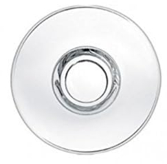 Borgonovo Taza Ischia Cappuccino - Platillo para taza de café de cristal (15 cm)